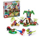 Lego Marvel Spidey y Gobby: Batalla de Raptores en la Base de la Casa del Árbol +4 Años