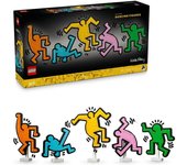 Lego Art Keith Haring: Figuras Danzantes, Set de Construcción y Decoración para Adultos