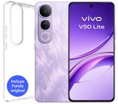 Vivo V50 Lite 4G 8GB 256GB AMOLED 6.77" Snapdragon 685 Púrpura Fantasía