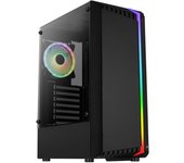 Aerocool Bionic V2 RGB Cristal Templado USB 3.0 Negra