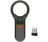 Lector de identificación del escáner de microchip animal de identificación de mascotas RFID EMID Lector de chips portátiles para animales