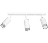 Regleta de techo mura blanco/cromo (3 luces)