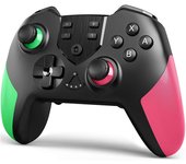 controlador de juego inalámbrico Bluetooth para NS/Switch Life, vibración con función de programación Macro Wake-Up, compatible con juegos de PC