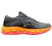 Zapatillas de running mizuno wave sky 7 mujer gris oscuro