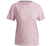 Camiseta de running adidas ultimate engineered mujer rosa