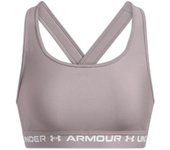 Sujetador deportivo under armour crossback mid mujer gris