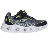 Zapatillas skechers vortex 2.0 - zorento niño negro/amarillo