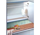 Escurreplatos con bandeja blanco para mueble de 45 cm