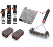 Kit de limpieza para barbacoas de carbón