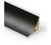 Copete cóncavo negro de 2,5 m