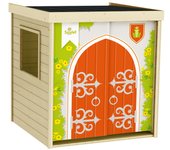 Caseta infantil de madera princesa 125x130x124 cm