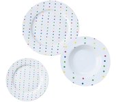 Vajilla 18 piezas loza addige benetton