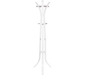 Perchero de pie harp metal color blanco 36 x 180 cm