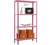 Estanteria sin tornillos homeclick rosa plus 5/30