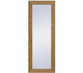Espejo enmarcado rectangular milford miel 57 x157 cm