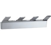 Percha de baño gedy gris / plata
