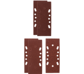 5 patines de lija dexter 230x93, grano 40-80-120