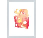 Cuadro pintado con marco red stain 30 cm x 40 cm
