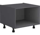 Mueble bajo de cocina gris delinia id h38.4 x l60 x p58 cm