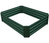 Cama invernadero galvanizada 30x90x120 cm