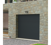Puerta de garaje motorizada cascais antracita de 250x212,5 cm