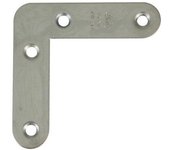 Escuadra plana de 5,5x120x1,7 mm