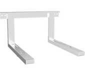 Soporte microondas en acero para 35 kg de 43x4.3x54 cm