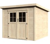 Caseta de madera favil de 250x202x253 cm y m2