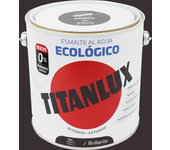 Esmalte interior al agua titanlux marrón tabaco brillo 2,5l