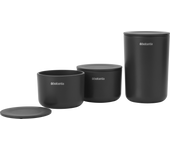 Set de 3 cajas de abs plata renew 15.5x7.6x11.4cm