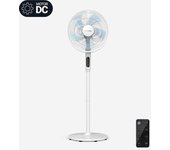 Ventilador de pie zermatt 3025w blanco de 25w