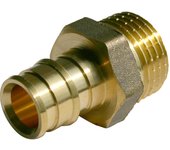 Enlace macho laton 20 x 3/4 anillo expansor