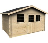 Caseta de madera floran de 430x251x402 cm y m2