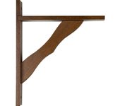 Escuadra fija rustic nogal alt. 17 x an. 23 cm