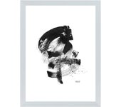 Cuadro pintado con marco black 4 30 cm x 40 cm