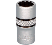 Llave de vaso dexter pro de 8 mm con cuadradillo de 1/4