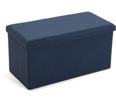Baul xl desmontable azul 37. 5x76. 5x38cm