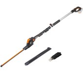 Cortasetos pértiga a batería worx 20v 45 cm largo cuchilla
