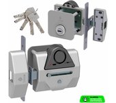 Cerrojo para trastero con alarma lince 7930