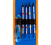 Set 4 varillas dobles y mango dexter