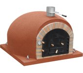 Horno leña vesuvius 120cm rojo
