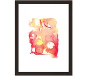 Cuadro pintado con marco red stain 30 cm x 40 cm