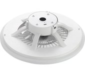 Ventilador de techo con luz motor dc muvit io mioclf001 blanco 60 cm
