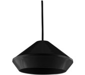 Lámpara de techo halos e27 negro