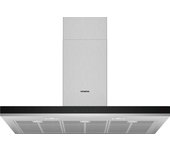 Campana de pared siemens lc97bhm50 90 cm 739 m³/h inox clase b