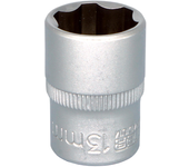 Llave de vaso dexter de 6 caras de 13 mm con cuadradillo de 1/4