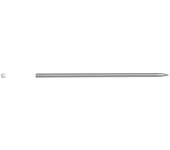 530 clavos para moldura standers de acero templado de 0.9 x 32 mm
