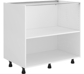 Mueble bajo de cocina blanco delinia id h76.8 x l90 x p58 cm