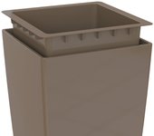 Insert pisa topo 40x40x41cm