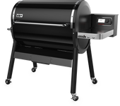 Barbacoa ahumador weber smoke fire 36 para carbón recomendado para 18 personas